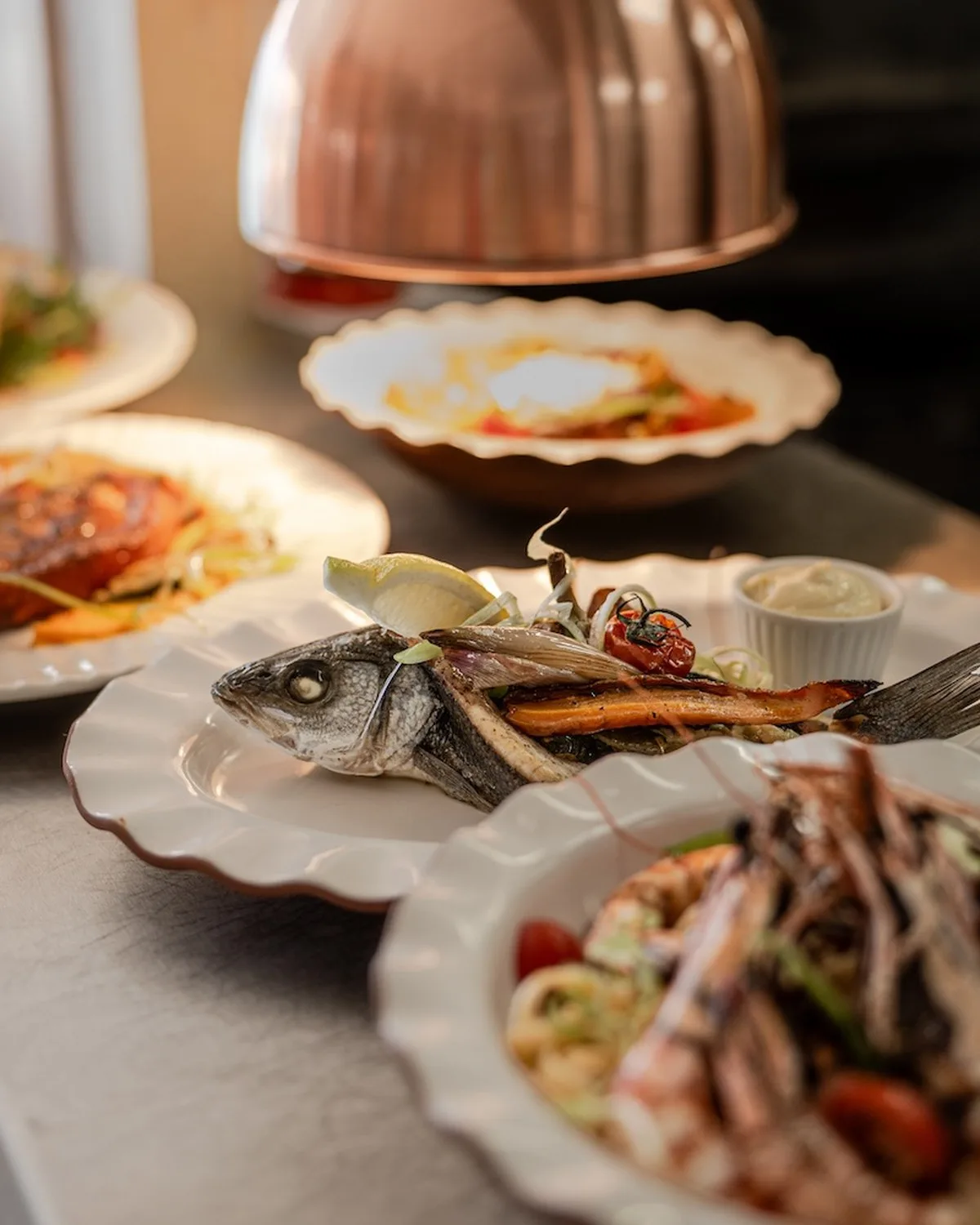 Plat du chef au restaurant Welcome Beach Club Le Lavandou